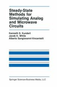 cover of the book Steady-State Methods for Simulating Analog and Microwave Circuits