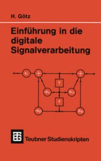 cover of the book Einführung in die digitale Signalverarbeitung