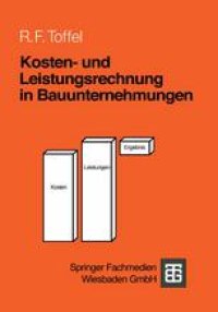 cover of the book Kosten- und Leistungsrechnung in Bauunternehmungen