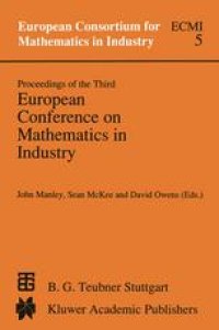 cover of the book Proceedings of the Third European Conference on Mathematics in Industry