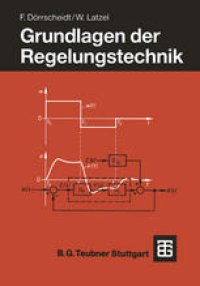 cover of the book Grundlagen der Regelungstechnik