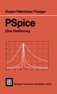 cover of the book PSpice: Eine Einführung