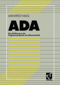 cover of the book ADA: Eine Einführung in die Programmiersprache der Softwaretechnik