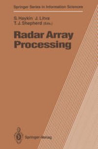 cover of the book Radar Array Processing