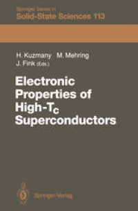 cover of the book Electronic Properties of High-Tc Superconductors: The Normal and the Superconducting State of High-Tc Materials