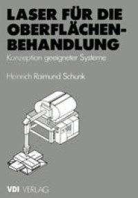 cover of the book Laser für die Oberflächenbehandlung: Konzeption geeigneter Systeme