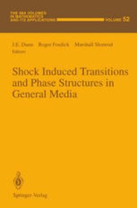 cover of the book Shock Induced Transitions and Phase Structures in General Media