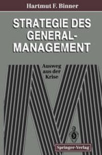 cover of the book Strategie des General-Management: Ausweg aus der Krise