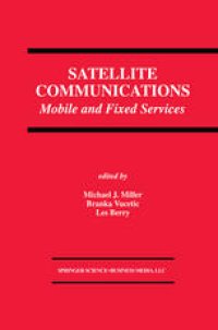 cover of the book Satellite Communications: Mobile and Fixed Services