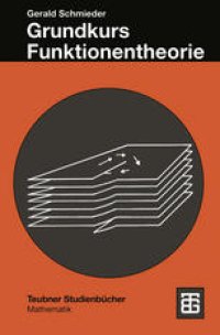 cover of the book Grundkurs Funktionentheorie