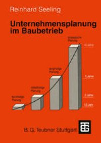 cover of the book Unternehmensplanung im Baubetrieb