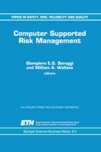 cover of the book Computer Supported Risk Management