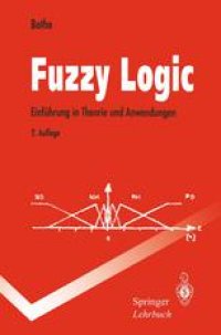 cover of the book Fuzzy Logic: Einführung in Theorie und Anwendungen