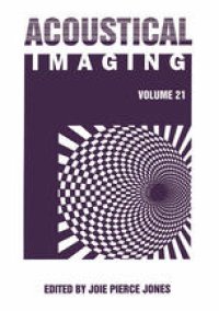 cover of the book Acoustical Imaging