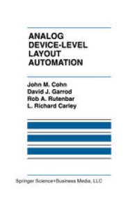 cover of the book Analog Device-Level Layout Automation