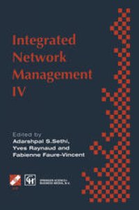 cover of the book Integrated Network Management IV: Proceedings of the fourth international symposium on integrated network management, 1995