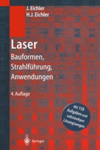 cover of the book Laser: Bauformen, Strahlführung, Anwendungen