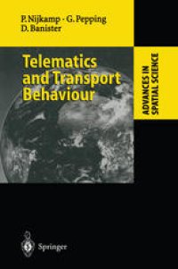 cover of the book Telematics and Transport Behaviour