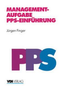 cover of the book Managementaufgabe PPS-Einführung