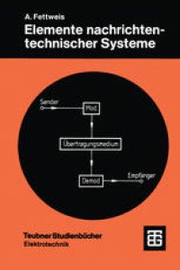 cover of the book Elemente nachrichtentechnischer Systeme