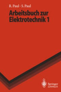 cover of the book Arbeitsbuch zur Elektrotechnik 1