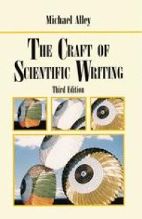 cover of the book The Craft of Scientific Writing