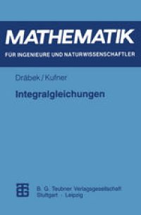 cover of the book Integralgleichungen