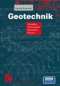 cover of the book Geotechnik: Erkunden — Untersuchen — Berechnen — Messen