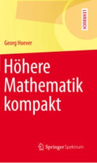 cover of the book Höhere Mathematik kompakt