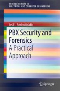 cover of the book PBX Security and Forensics: A Practical Approach
