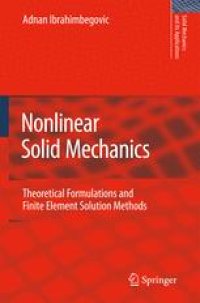 cover of the book Nonlinear Solid Mechanics