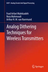 cover of the book Analog Dithering Techniques for Wireless Transmitters