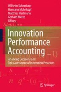 cover of the book Innovation performance accounting: Financing Decisions and Risk Assessment of Innovation Processes