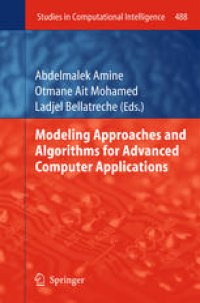 cover of the book Modeling Approaches and Algorithms for Advanced Computer Applications