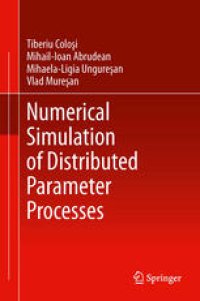 cover of the book Numerical Simulation of Distributed Parameter Processes