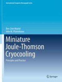 cover of the book Miniature Joule-Thomson Cryocooling: Principles and Practice