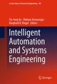 cover of the book Intelligent Automation and Systems Engineering