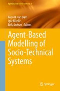 cover of the book Agent-Based Modelling of Socio-Technical Systems