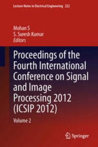 cover of the book Proceedings of the Fourth International Conference on Signal and Image Processing 2012 (ICSIP 2012): Volume 2