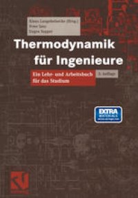 cover of the book Thermodynamik für Ingenieure: Ein Lehr- und Arbeitsbuch für das Studium