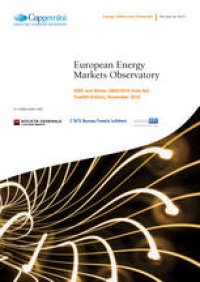 cover of the book European Energy Markets Observatory: 2009 and Winter 2009/2010 Data Set Twelfth Edition, November 2010