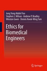 cover of the book Ethics for Biomedical Engineers