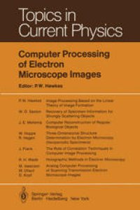 cover of the book Computer Processing of Electron Microscope Images