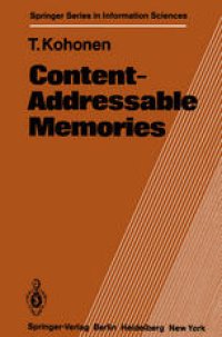 cover of the book Content-Addressable Memories