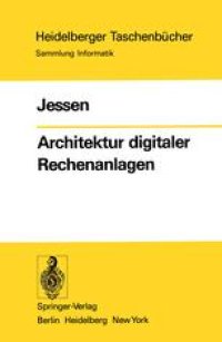 cover of the book Architektur digitaler Rechenanlagen