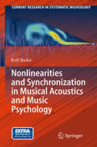 cover of the book Nonlinearities and Synchronization in Musical Acoustics and Music Psychology