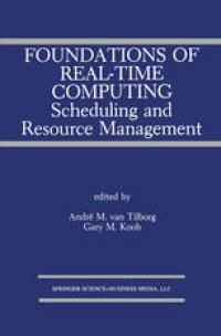 cover of the book Foundations of Real-Time Computing: Scheduling and Resource Management