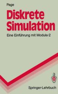 cover of the book Diskrete Simulation: Eine Einführung mit Modula-2