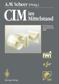 cover of the book CIM im Mittelstand: Fà chtagung, Saarbrücken, 20.–21. Februar 1991