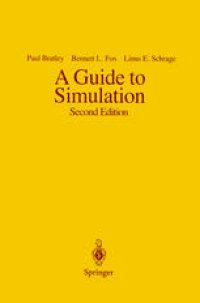 cover of the book A Guide to Simulation